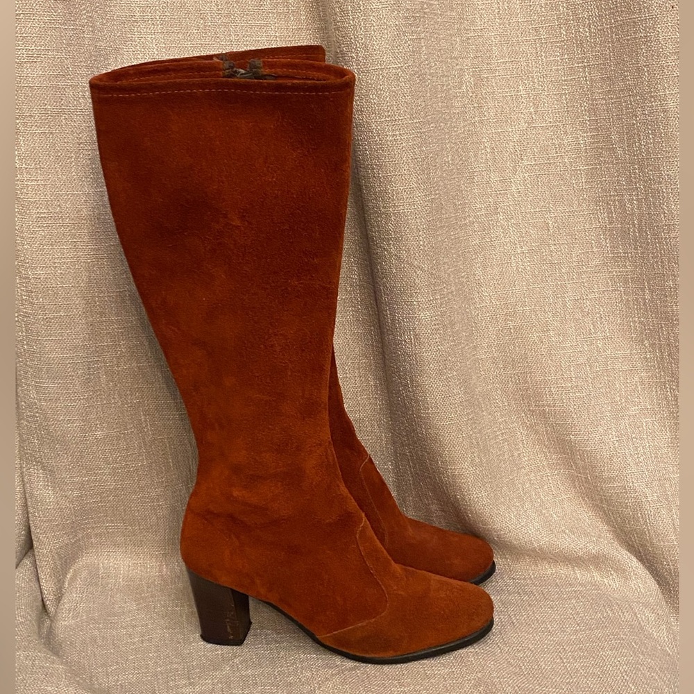 60’s Suede Gogo Boots - Retro - Vintage